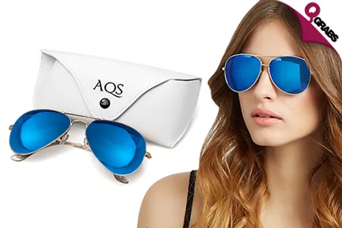 For QR189 Bask in the Sunlight with AQS James Sunglasses - Choose from 12 Colors for Men & Women! (QR1074 Value)